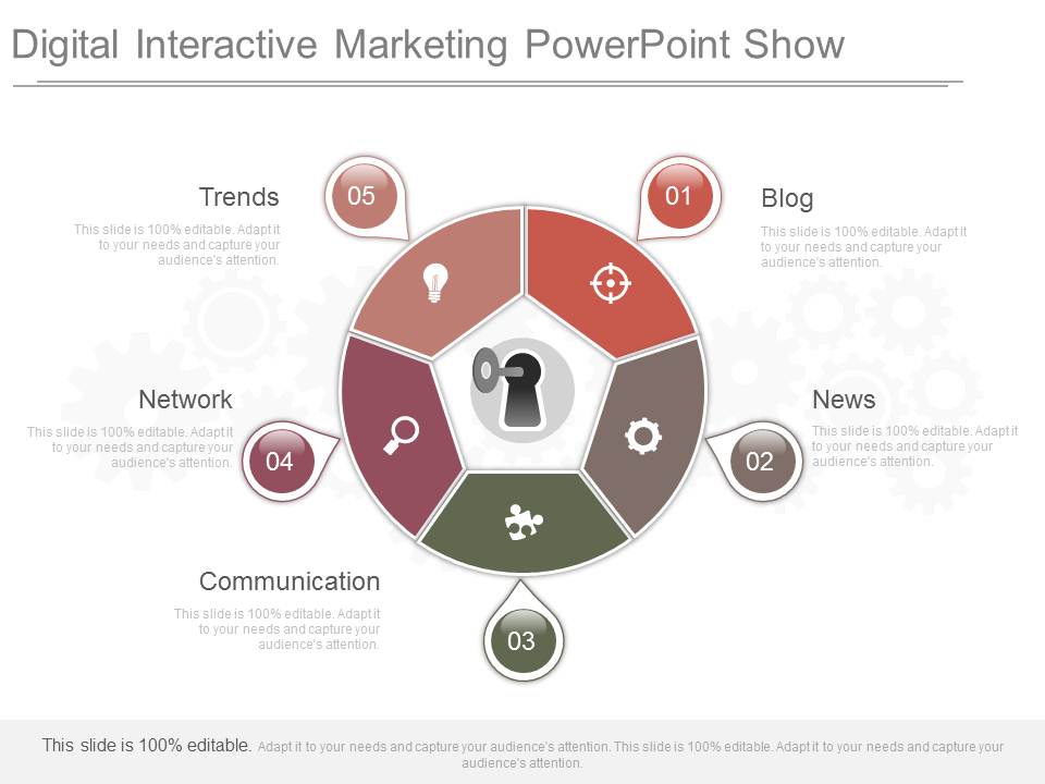 Digital Interactive Marketing Powerpoint Show