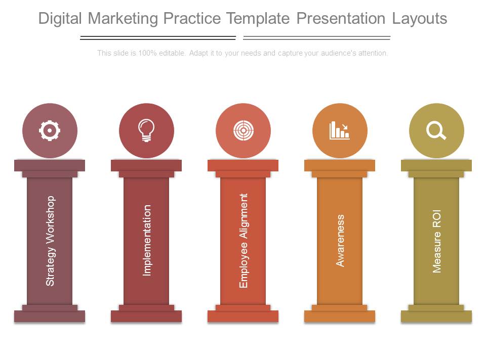 Digital Marketing Practice Template Presentation Layouts