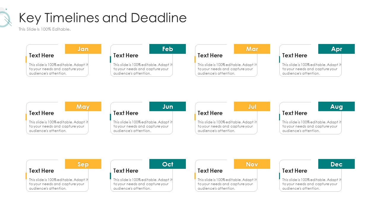 Digital Marketing Strategy And Technological Adaptation Key Timelines And Deadline Pictures PDF