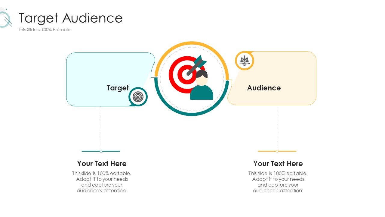 Digital Marketing Strategy And Technological Adaptation Target Audience Mockup PDF
