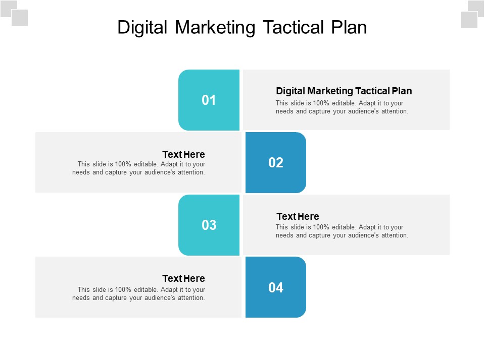 Digital Marketing Tactical Plan Ppt PowerPoint Presentation Model Styles Cpb Pdf