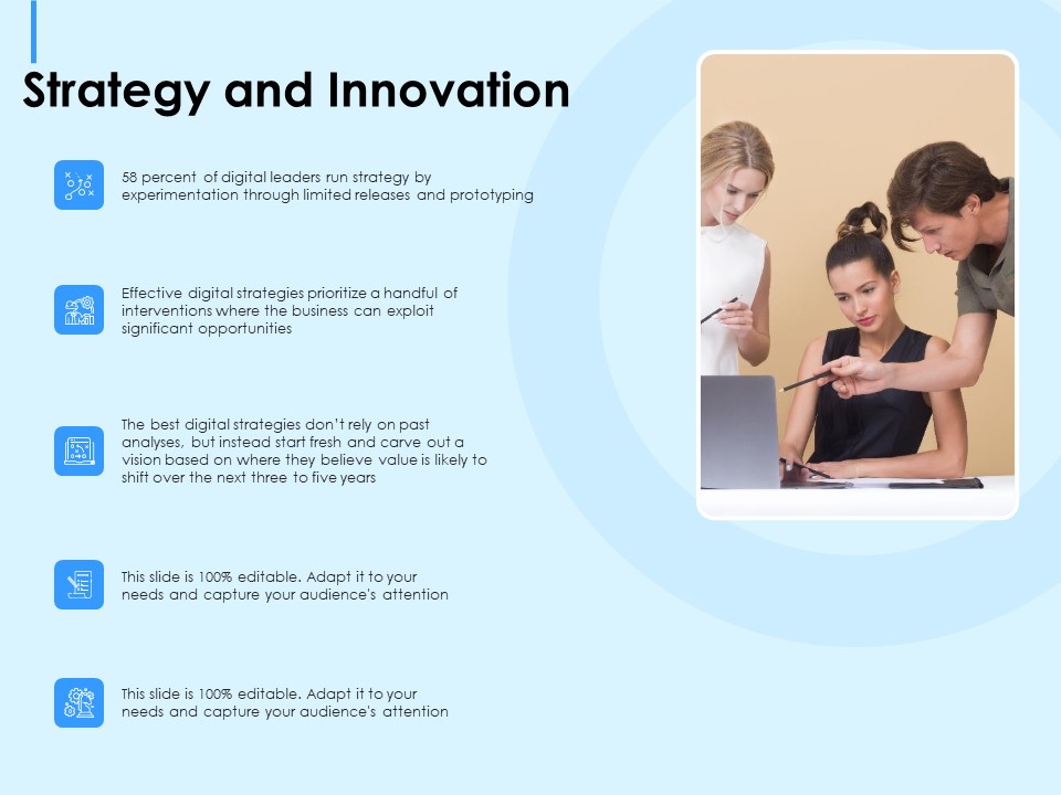 Digital Transformation Strategies Strategy And Innovation Ppt Layouts Structure PDF