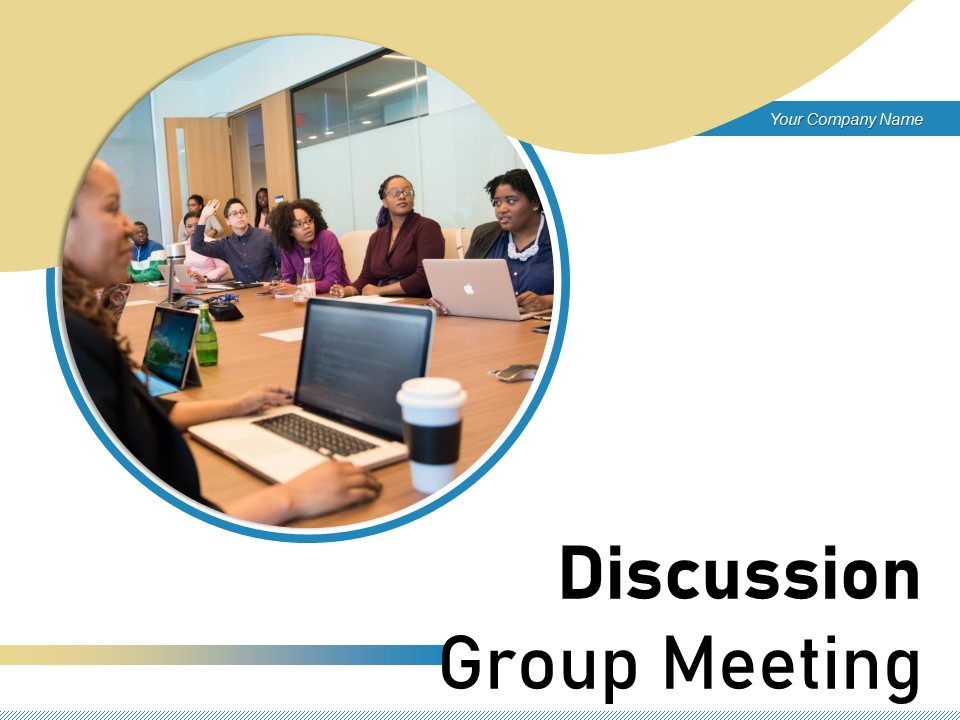 Discussion Group Meeting Idea Icon Communication Circle Ppt PowerPoint Presentation Complete Deck