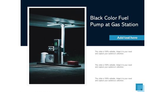 Dispenser Leaf Symbol Gas Station Ppt PowerPoint Presentation Complete Deck