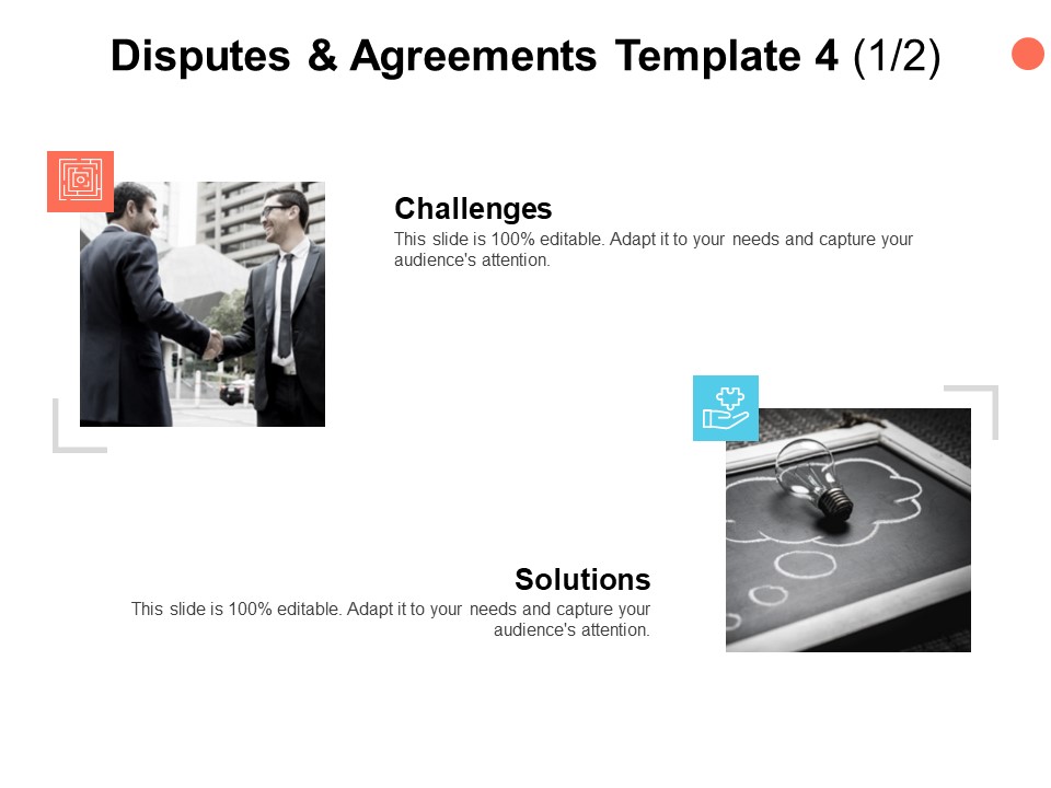 Disputes And Agreements Template Teamwork Ppt PowerPoint Presentation Styles Icon