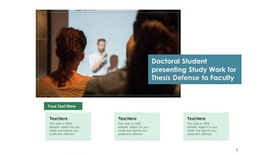 Dissertation Defense Researcher Strategy Ppt PowerPoint Presentation Complete Deck