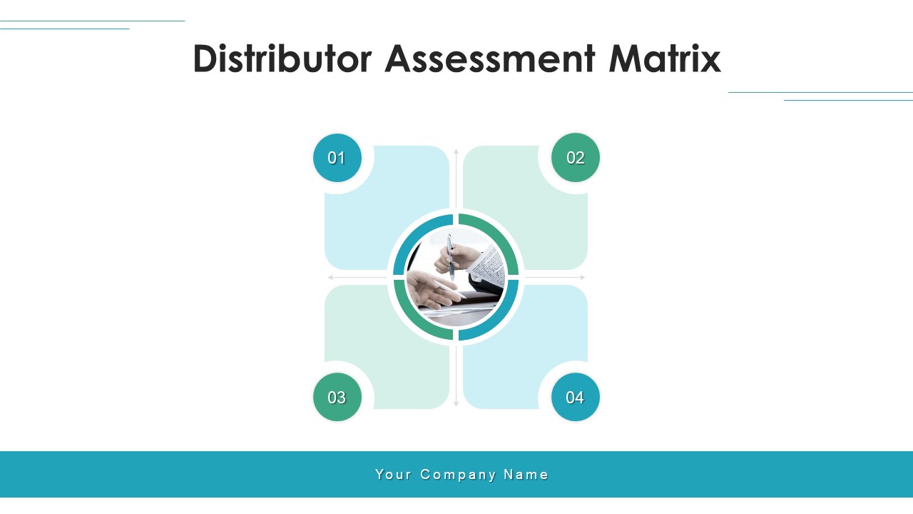 Distributor Assessment Matrix Parameters Ppt PowerPoint Presentation Complete Deck With Slides