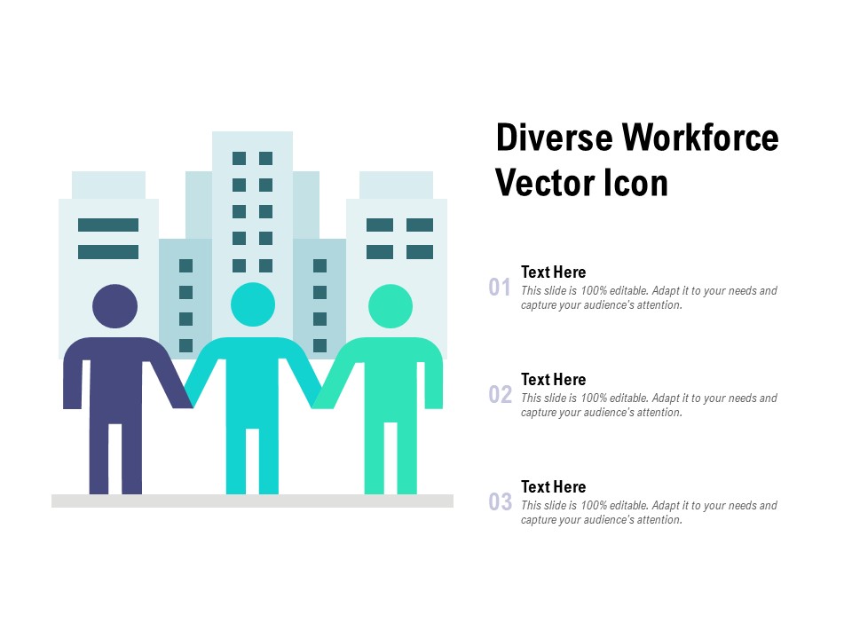 Diverse Workforce Vector Icon Ppt PowerPoint Presentation File Layouts