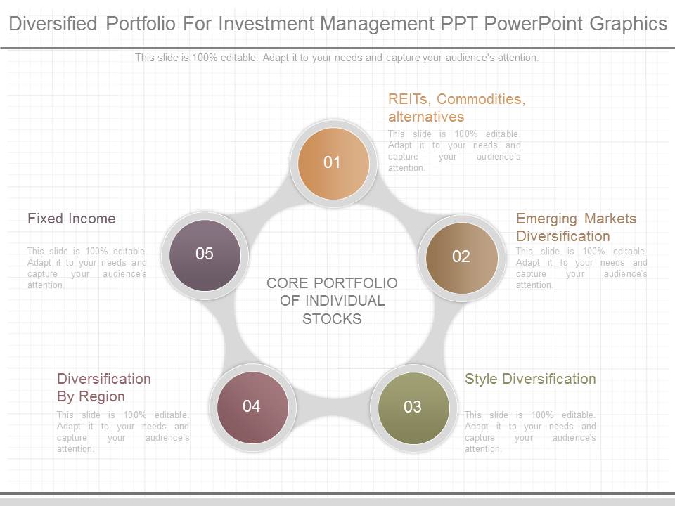Diversified Portfolio For Investment Management Ppt Powerpoint Graphics
