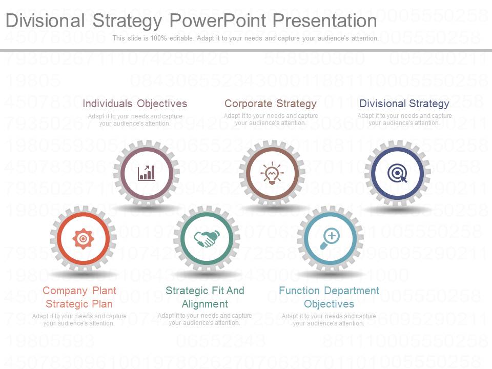 Divisional Strategy Powerpoint Presentation