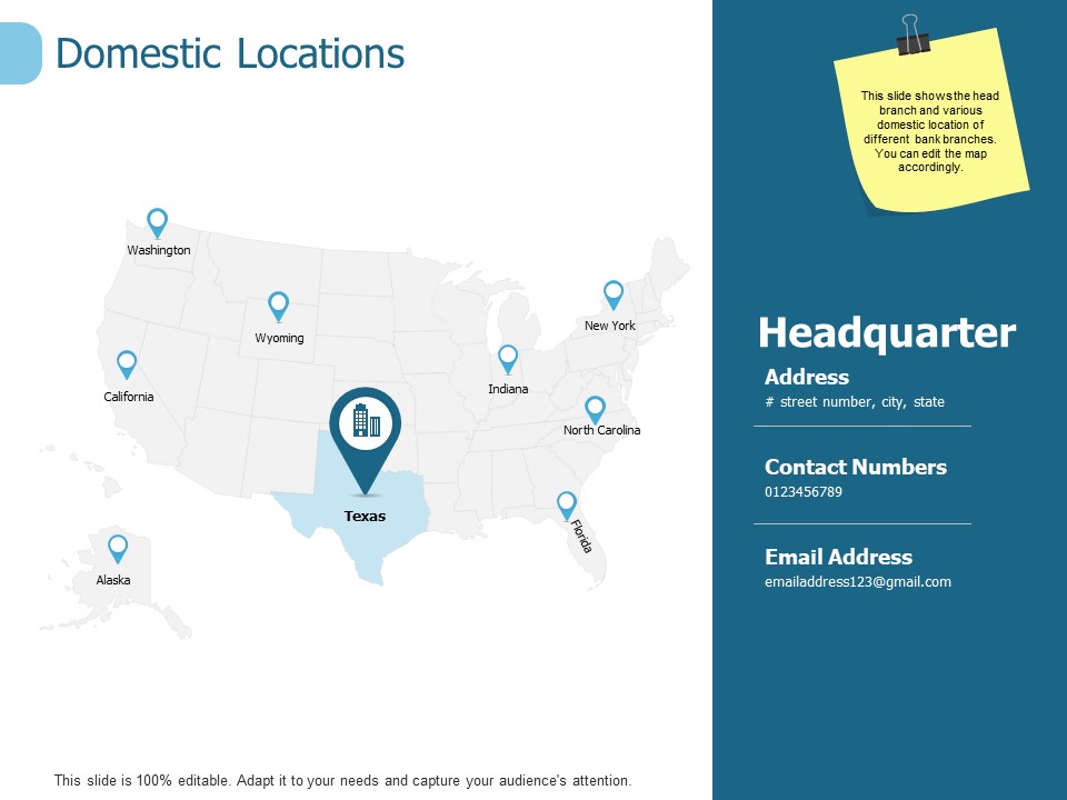 Domestic Locations Ppt PowerPoint Presentation Gallery Background