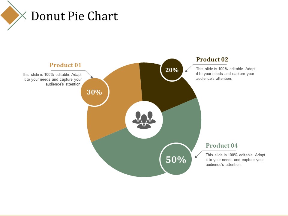 Donut Pie Chart Ppt PowerPoint Presentation Inspiration Elements