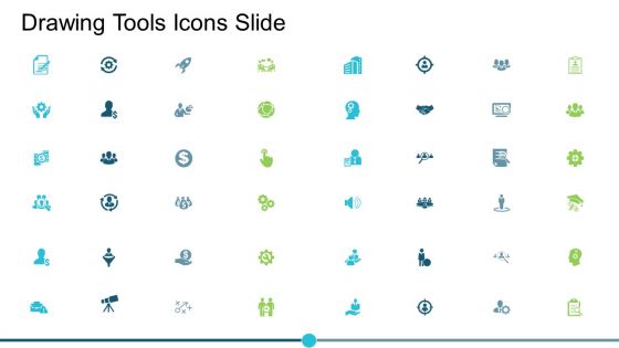 Drawing Tools Icons Slide Ppt PowerPoint Presentation Summary Icons