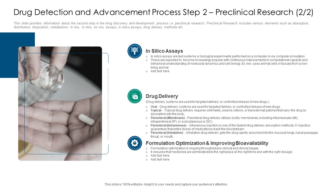 Drug Detection And Advancement Process Step 2 Preclinical Research Systems Background PDF