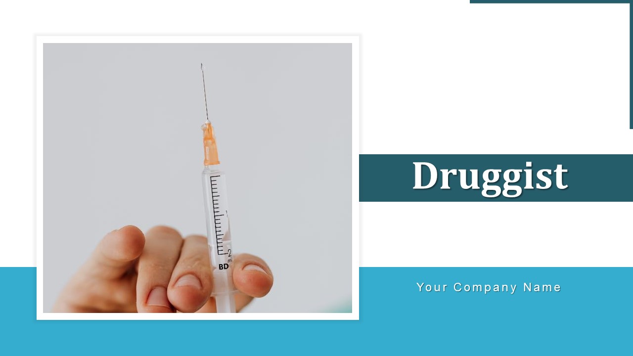 Druggist Medicines Counter Ppt PowerPoint Presentation Complete Deck With Slides