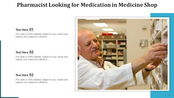 Druggist Medicines Counter Ppt PowerPoint Presentation Complete Deck With Slides