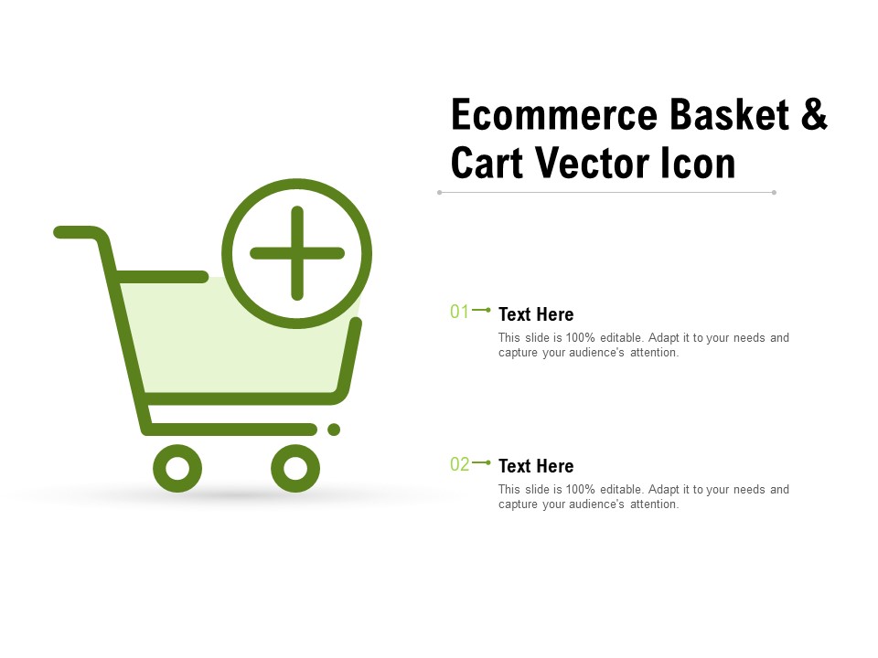 Ecommerce Basket And Cart Vector Icon Ppt PowerPoint Presentation Icon Skills
