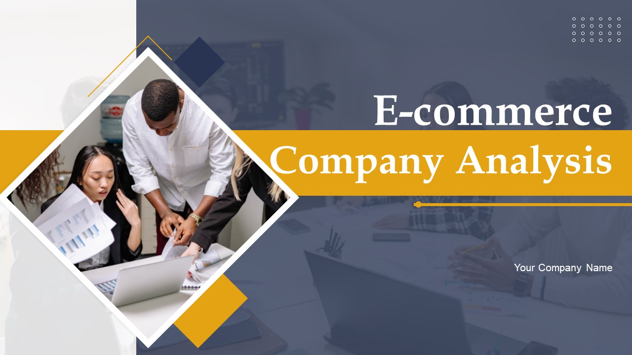 Ecommerce Company Analysis Ppt PowerPoint Template BP MD