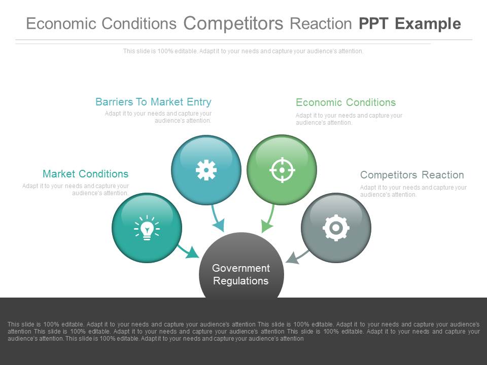 Economic Conditions Competitors Reaction Ppt Example