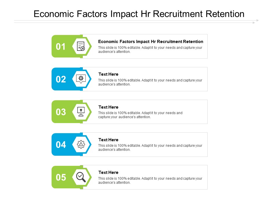 Economic Factors Impact HR Recruitment Retention Ppt PowerPoint Presentation Inspiration Diagrams Cpb Pdf