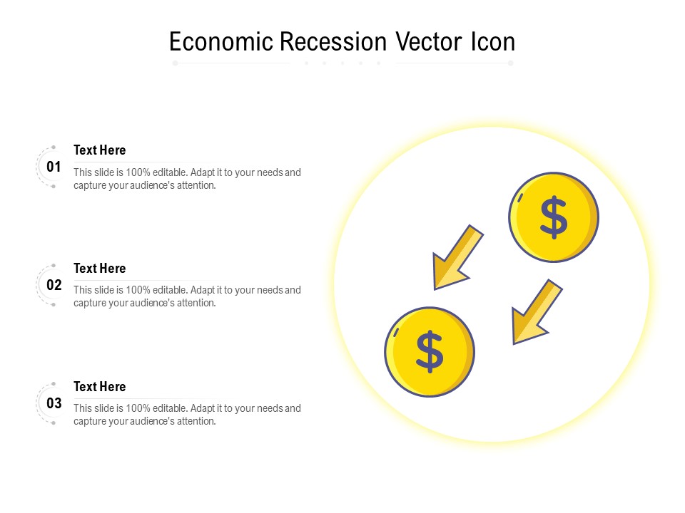 Economic Recession Vector Icon Ppt PowerPoint Presentation Ideas Graphics PDF