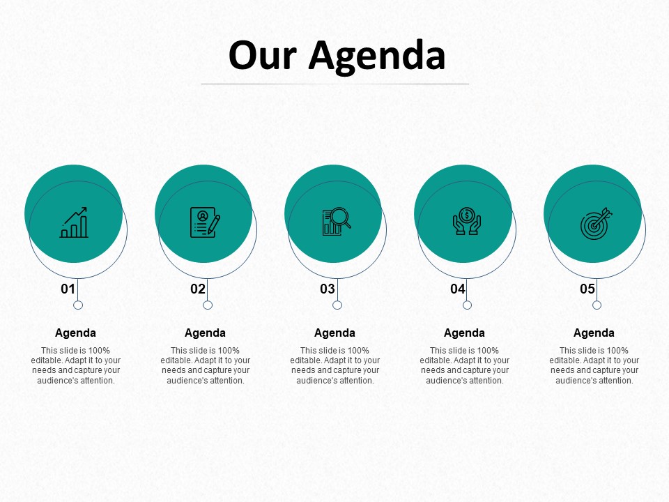 Ed Journey Our Agenda Ppt Pictures Samples PDF