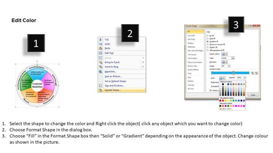 Editable Ppt Slides Circle Pie Chart Diagram PowerPoint Templates