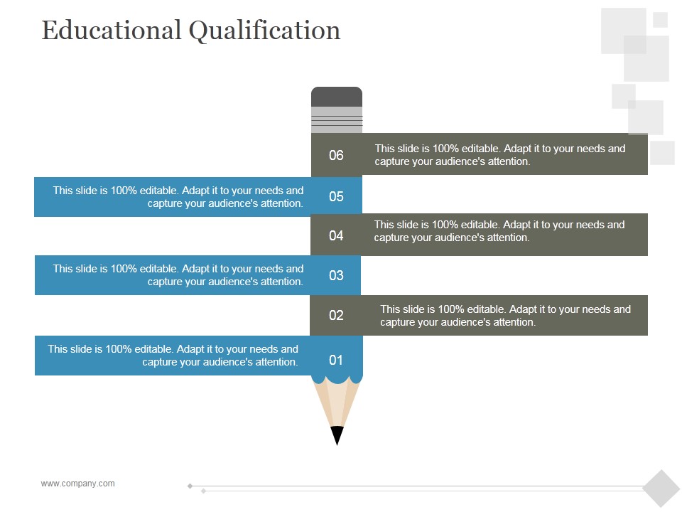 Educational Qualification Ppt PowerPoint Presentation Ideas