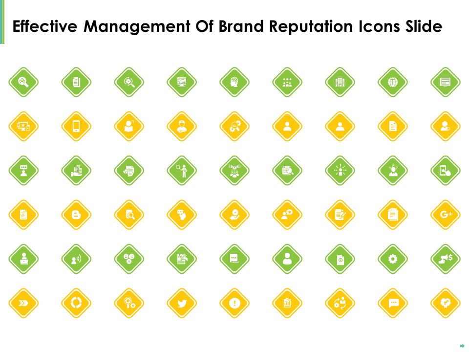 Effective Management Of Brand Reputation Icons Slide Ppt Outline Graphics Example PDF