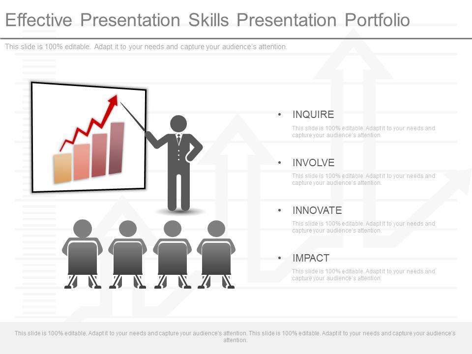 Effective Presentation Skills Presentation Portfolio