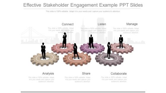 Effective Stakeholder Engagement Example Ppt Slides