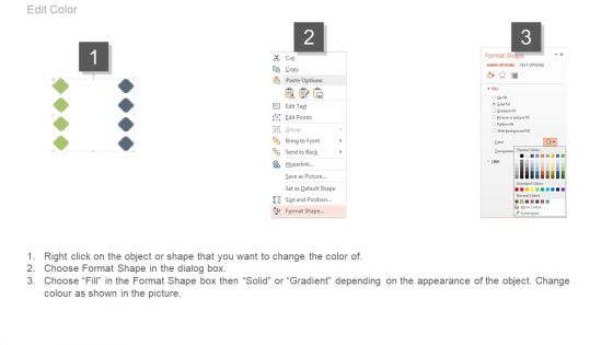 Eight Points Business Agenda Diagram Powerpoint Slides