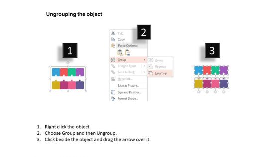 Eight Tags For Business Process Indication Powerpoint Template
