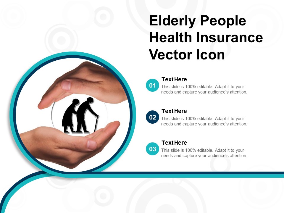 Elderly People Health Insurance Vector Icon Ppt PowerPoint Presentation Styles Picture PDF