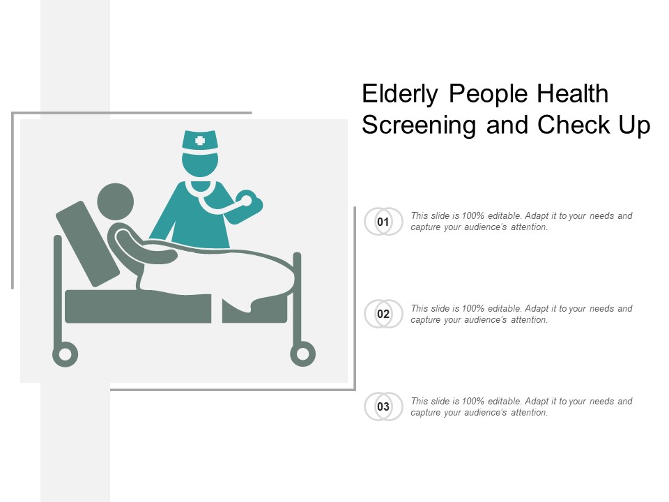 Elderly People Health Screening And Check Up Ppt PowerPoint Presentation Layouts Background Image
