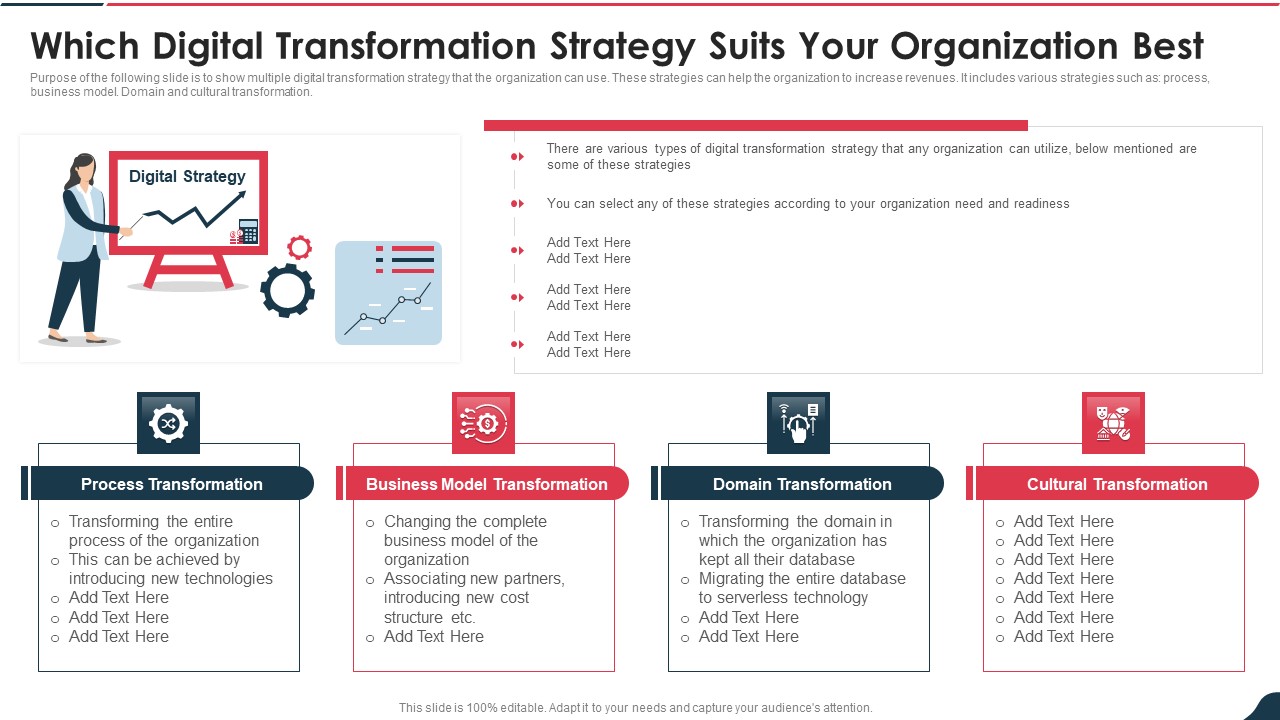 Electronic Playbook Which Digital Transformation Strategy Suits Portrait PDF