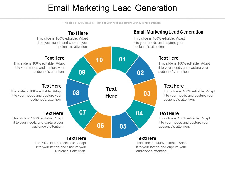 Email Marketing Lead Generation Ppt PowerPoint Presentation Slides Outfit Cpb Pdf