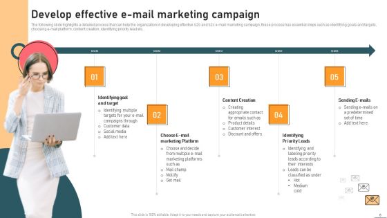 Email Marketing Strategies For B2B And B2C Companies Ppt PowerPoint Presentation Complete With Slides