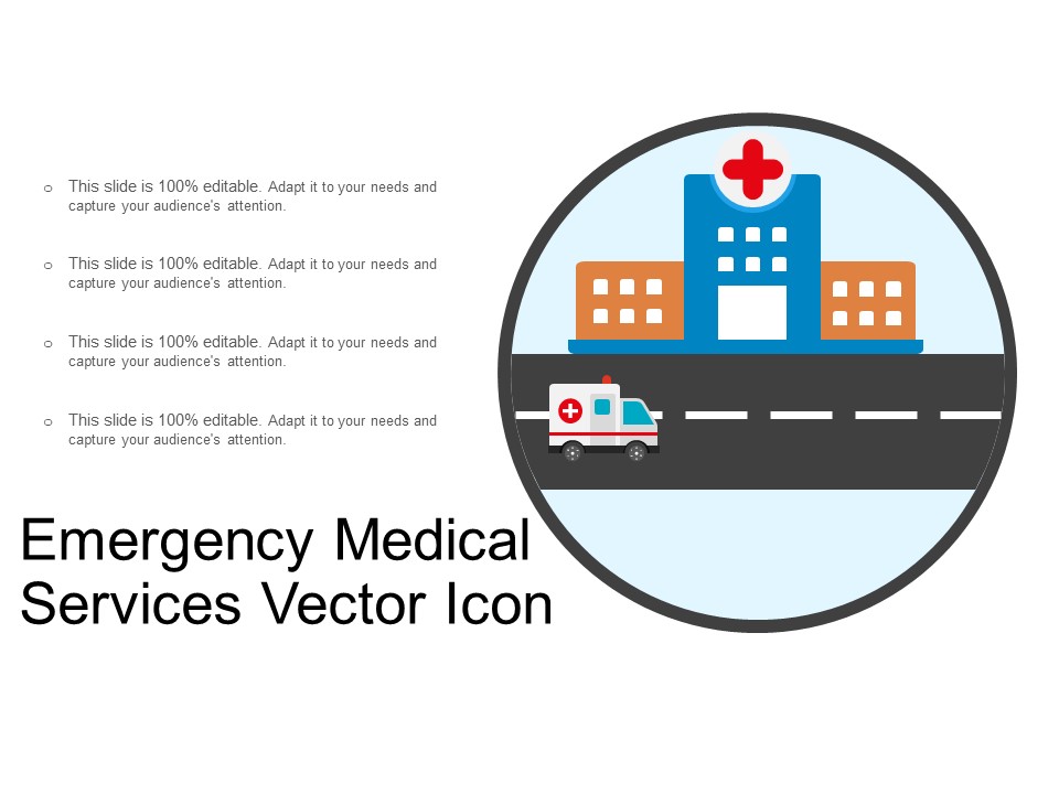 Emergency Medical Services Vector Icon Ppt PowerPoint Presentation Icon Slide Portrait PDF