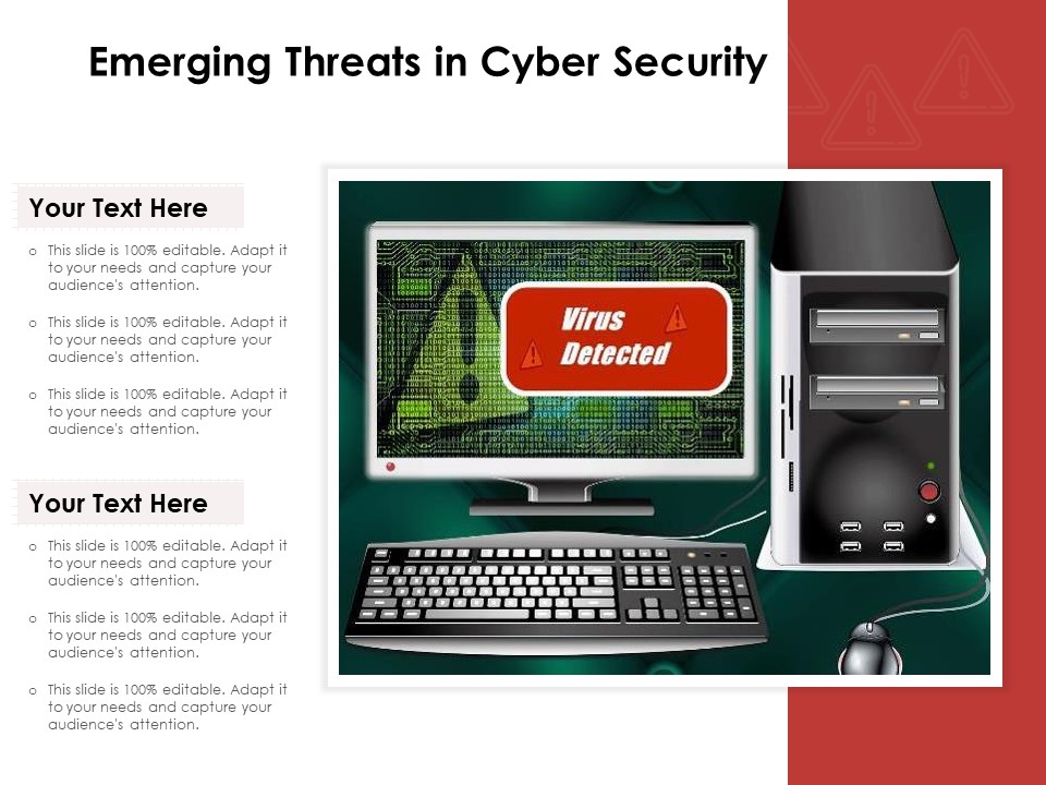 Emerging Threats In Cyber Security Ppt PowerPoint Presentation Model Images PDF