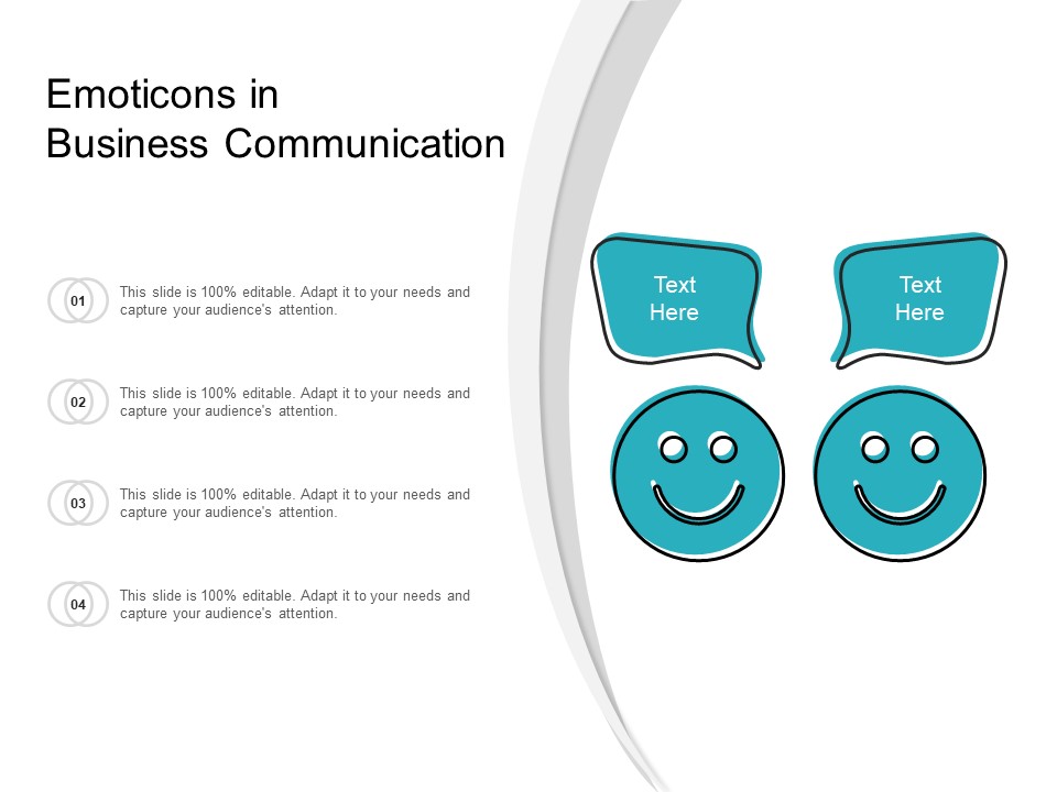 Emoticons In Business Communication Ppt PowerPoint Presentation Professional Introduction