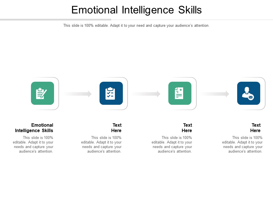 Emotional Intelligence Skills Ppt PowerPoint Presentation Summary Example Topics Cpb