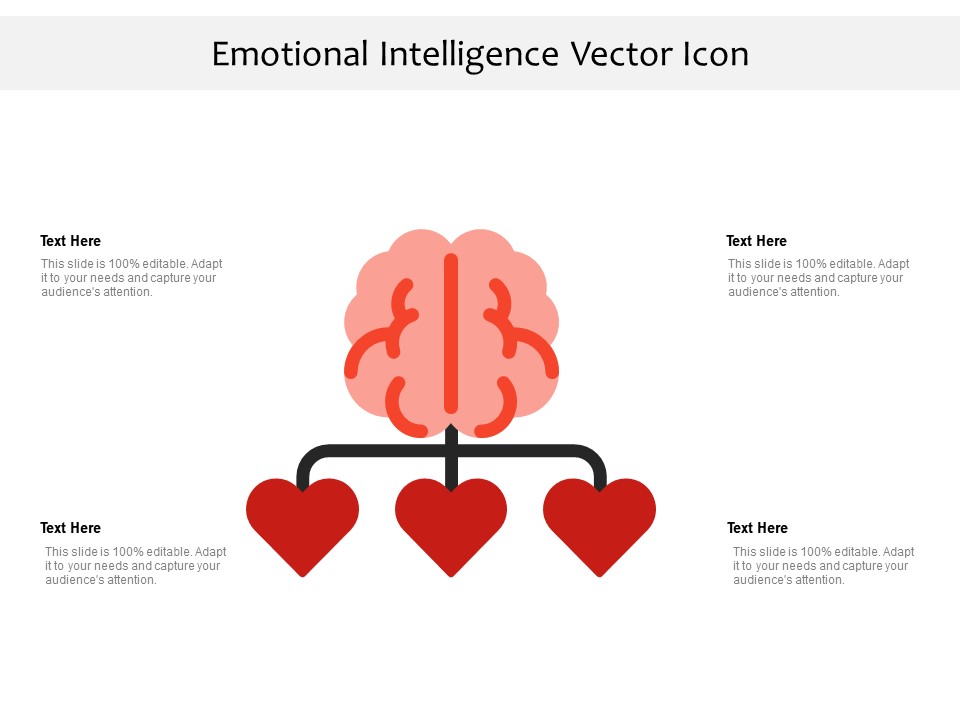 Emotional Intelligence Vector Icon Ppt PowerPoint Presentation File Ideas PDF