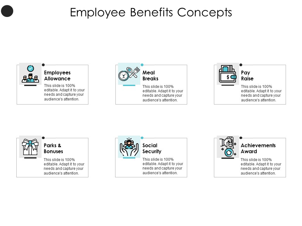 Employee Benefits Concepts Employees Allowance Ppt PowerPoint Presentation Layouts Slide Download