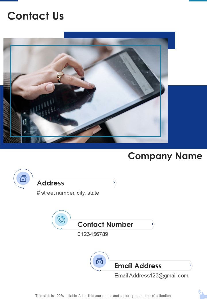 Employee Benefits Management Proposal Contact Us One Pager Sample Example Document