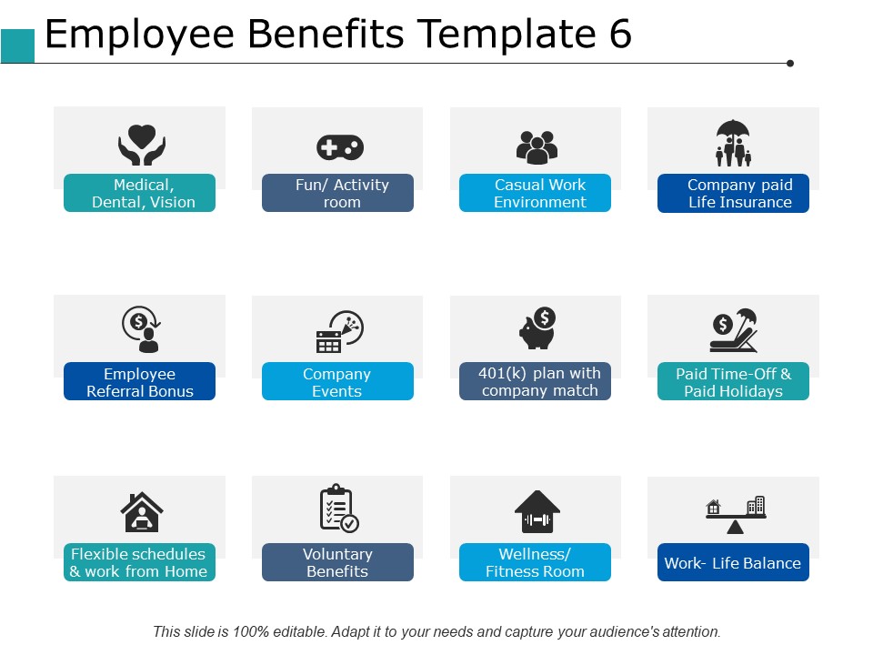 Employee Benefits Voluntary Benefits Ppt PowerPoint Presentation Icon Maker