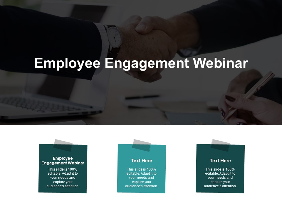 Employee Engagement Webinar Ppt PowerPoint Presentation Portfolio Graphic Images Cpb