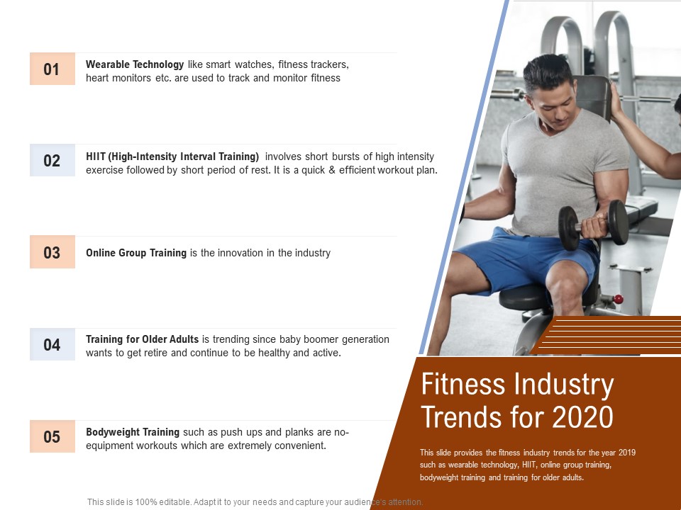 Employee Health And Fitness Program Fitness Industry Trends For 2020 Rules PDF