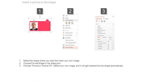 Employee Introduction Tags With Pictures Powerpoint Slides