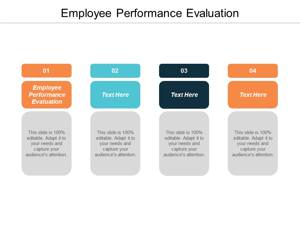 Employee Performance Evaluation Ppt PowerPoint Presentation Gallery Design Templates Cpb